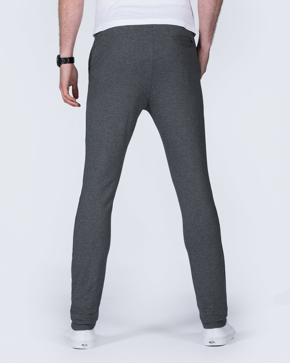 2t Miguel Skinny Fit Tall Sweat Pants (charcoal)