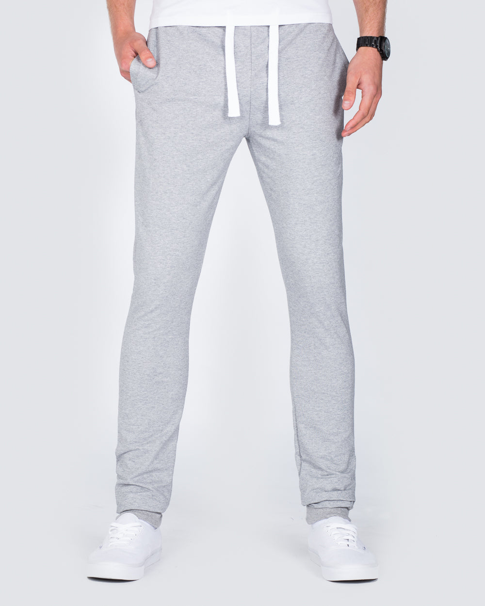 2t Slim Fit Tall Sweat Pants (heather grey)