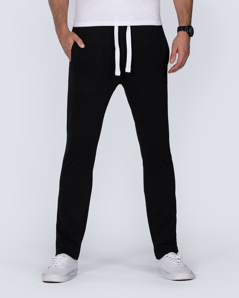 2t Noah Slim Fit Extra Long Tall Mens 34 36 38 inch leg Joggers black Tall Mens Clothing 2tall