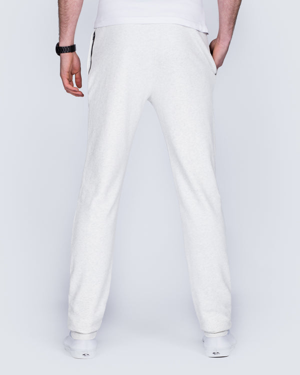 2t Riley Slim Fit Tall Joggers (white marl)