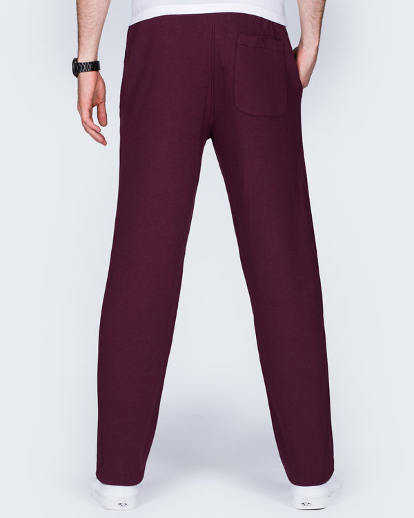 2t Regular Fit Sweat Pants (burgundy)