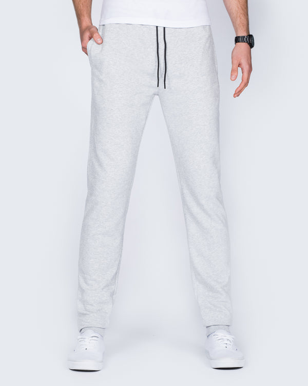 2t Riley Slim Fit Tall Joggers (heather grey)