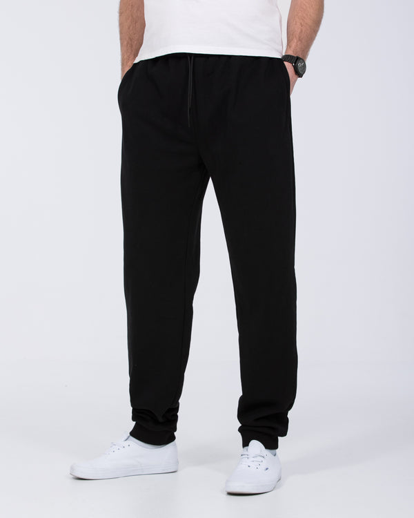 2t Stuart Loose Fit Tall Joggers (black)