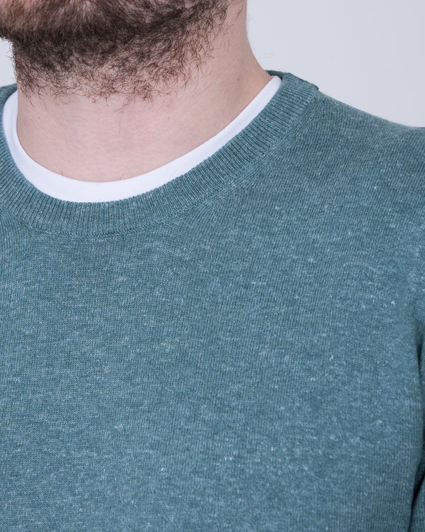 2t Tall Crew Neck Jumper (atlantic green)