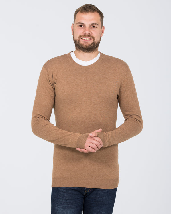 2t Tall Seawool Crew Neck Jumper (sand)