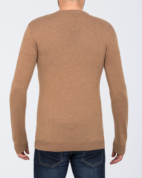 2t Tall Seawool Crew Neck Jumper (sand)