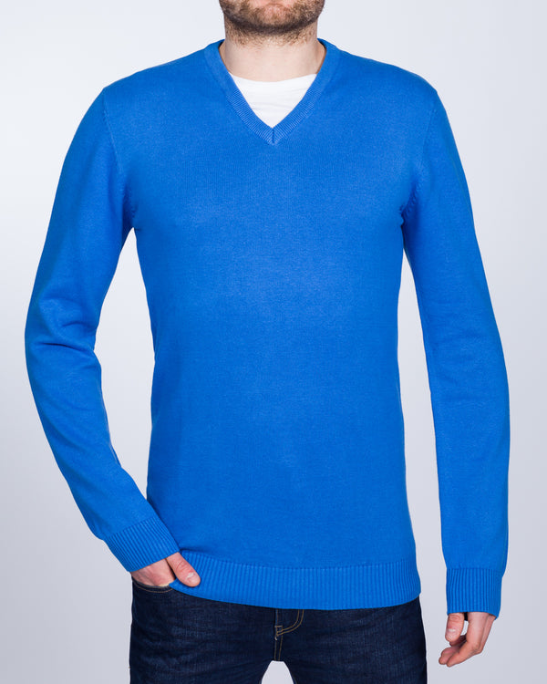 2t Summer V-Neck Tall Jumper (blue)