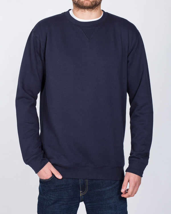 2t Tall Boxy Fit Sweatshirt (navy)