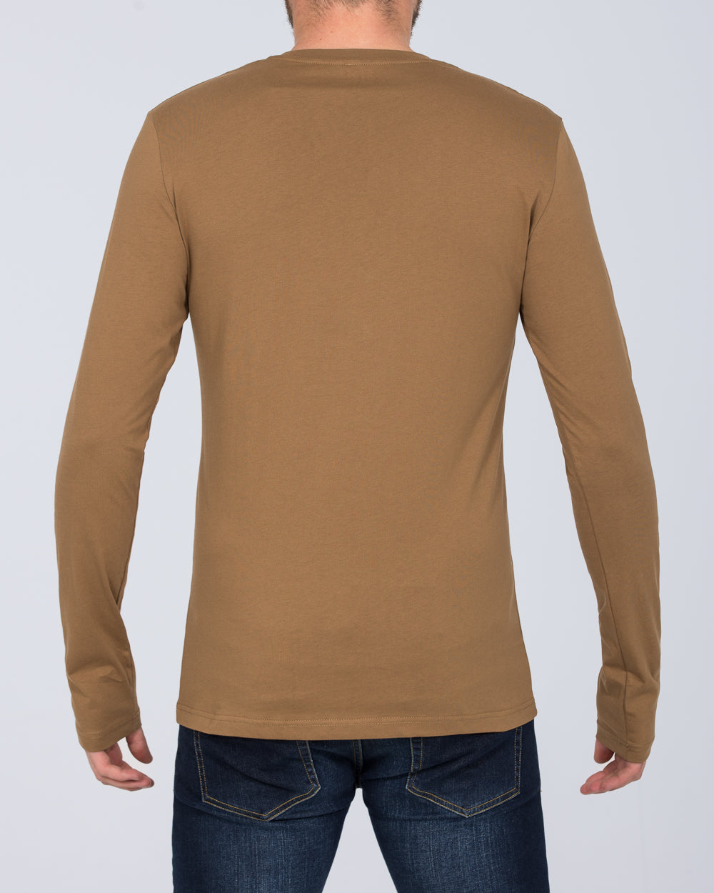 2t Long Sleeve Tall T-Shirt (brown)