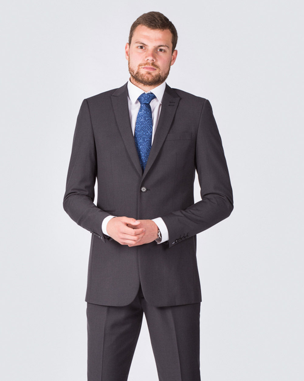 Skopes Slim Fit Tall Suit (charcoal)
