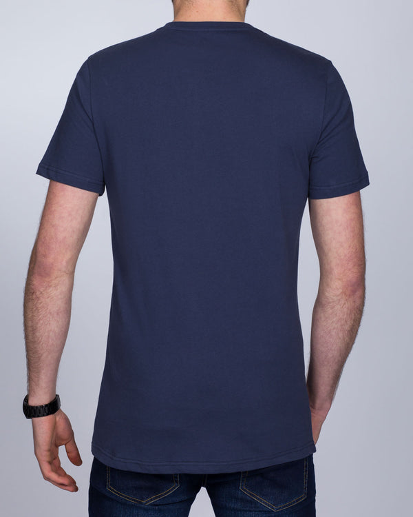 2t Tall T-Shirt (mountains navy)