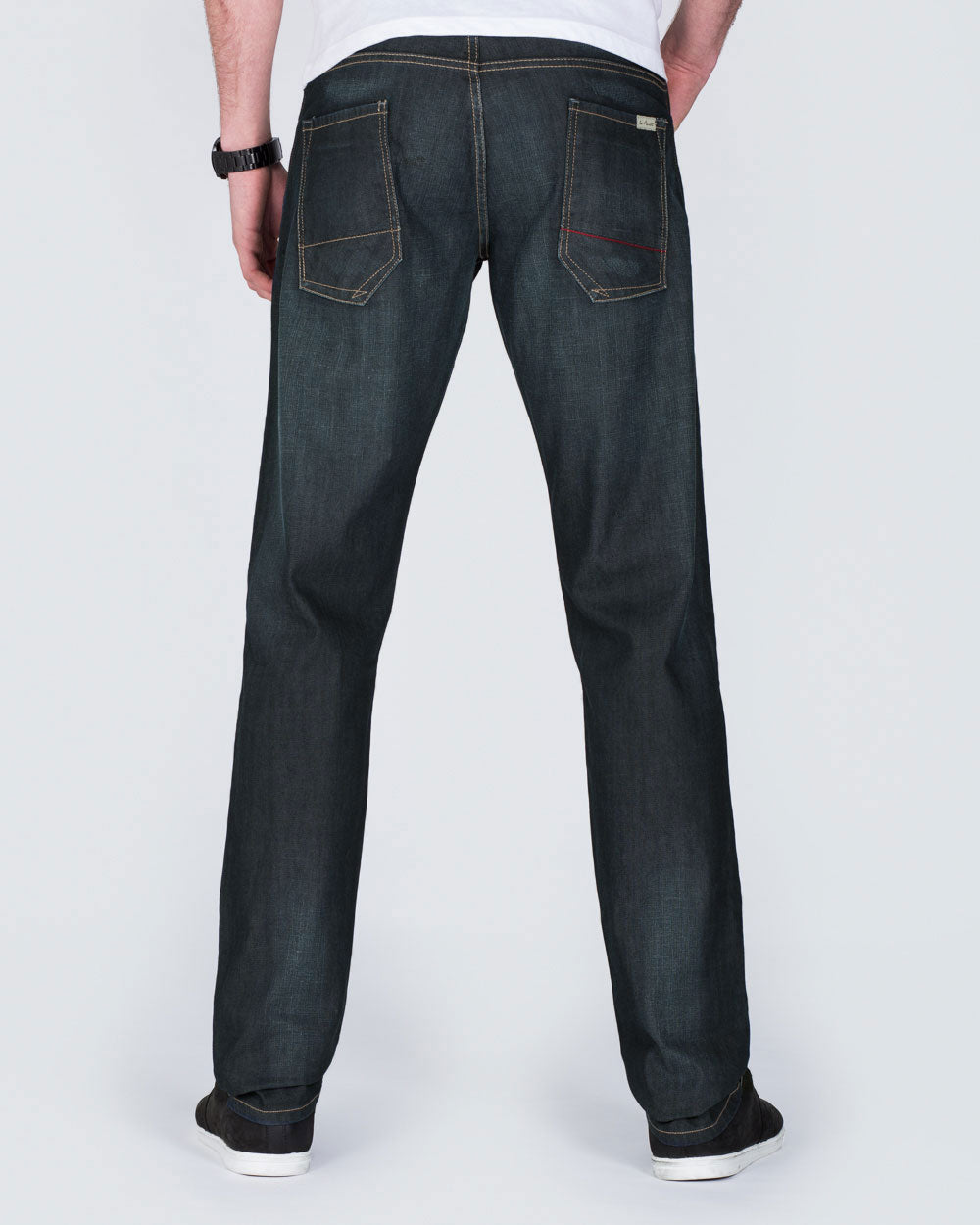 Ed Baxter Regular Fit Tall Jeans (dark denim)