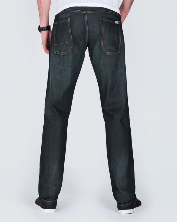 Ed Baxter Regular Fit Tall Jeans (dark denim)