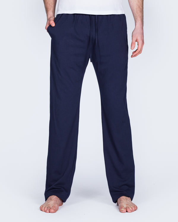 2t Tall Regular Fit Pyjama Bottoms (plain navy)