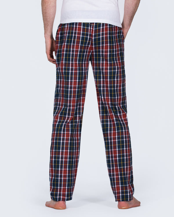 2t Tall Regular Fit Pyjama Bottoms (navy/rust)