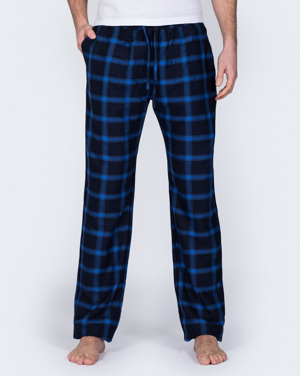 2t Tall Regular Fit Pyjama Bottoms (navy/blue)