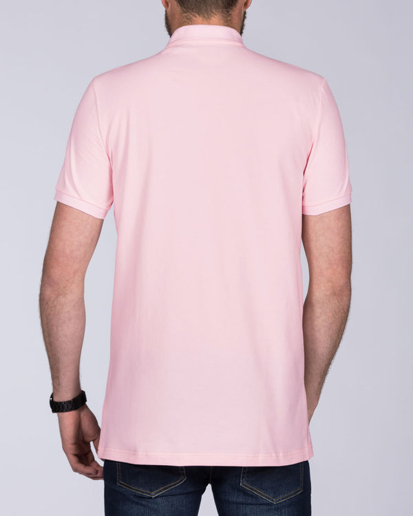 2t Jack Slim Fit Tall Polo Shirt (pink)