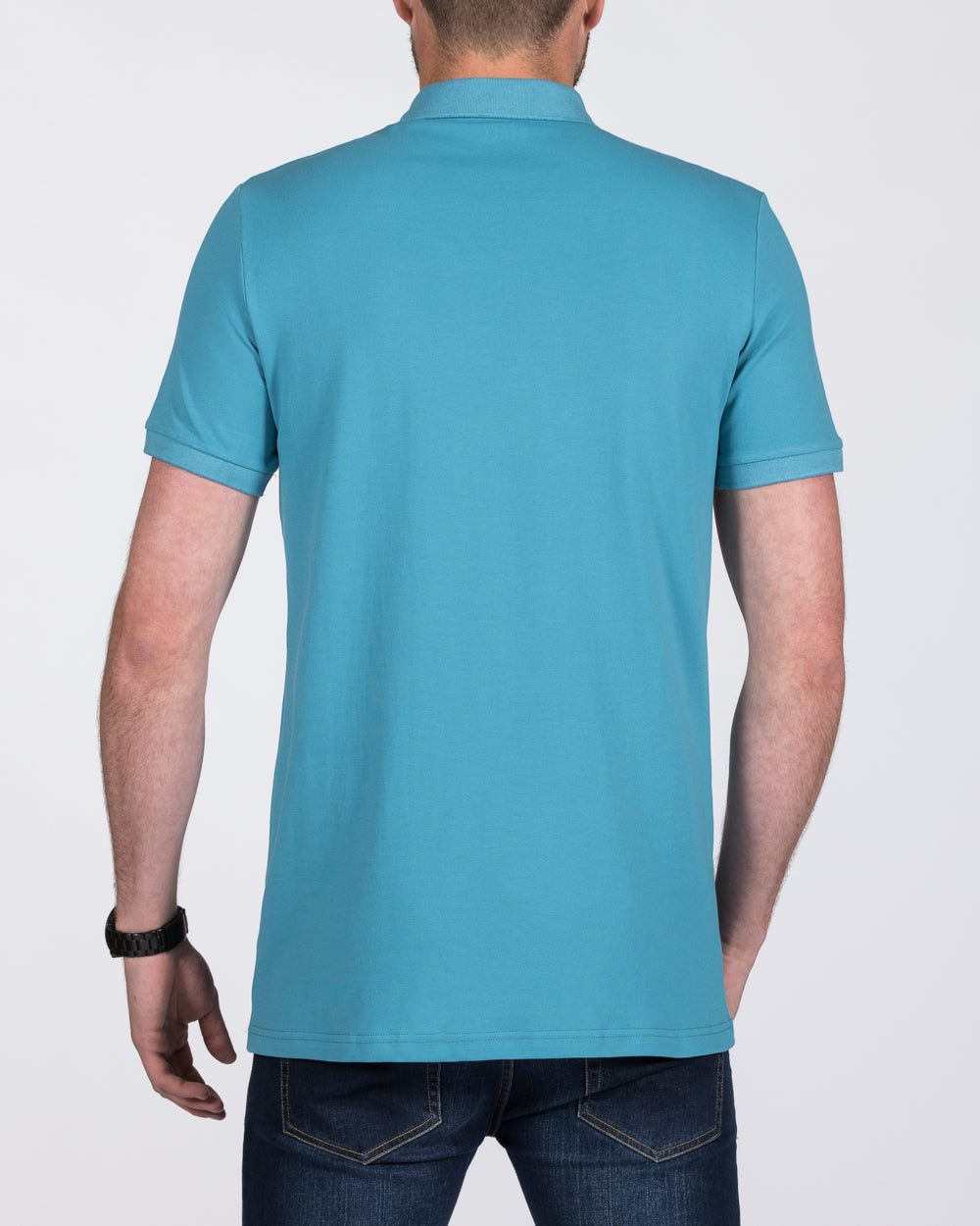 2t Slim Fit Tall Polo Shirt (blue)