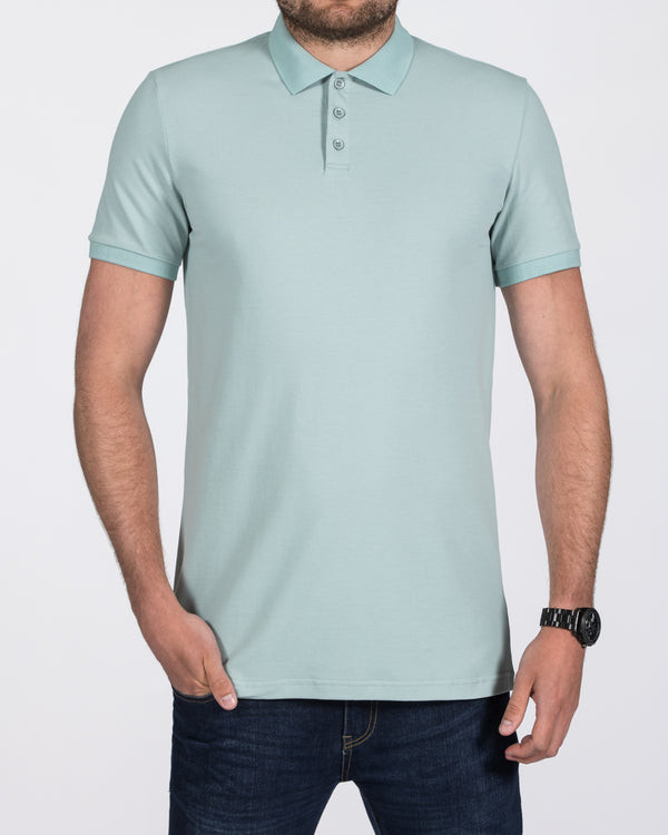 2t Jack Slim Fit Tall Polo Shirt (fern green)