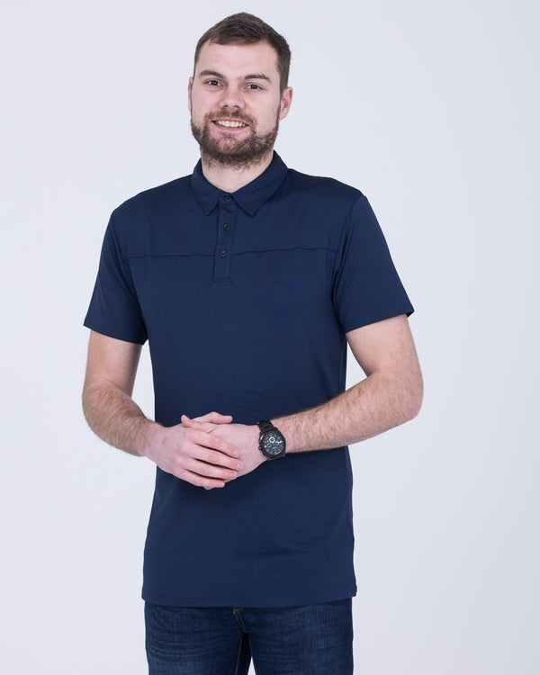 2t Tall Golf Polo Shirt (navy)