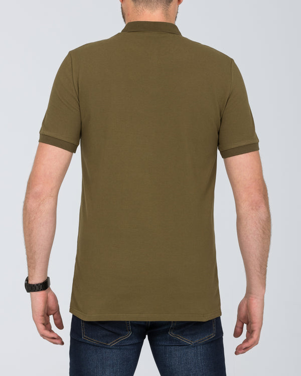 2t Jack Slim Fit Tall Polo Shirt (olive)