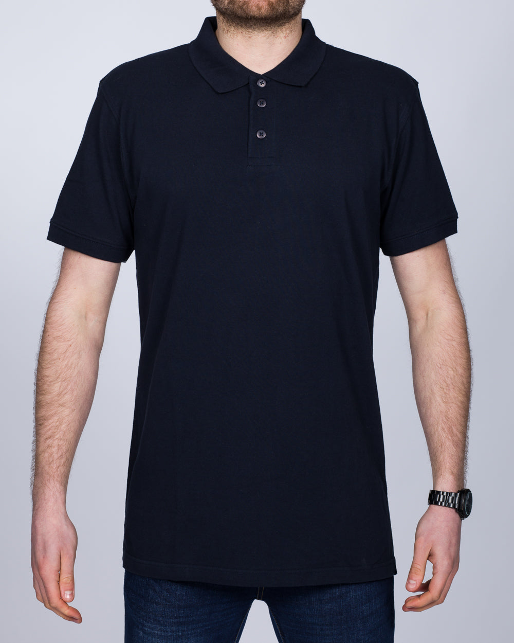 2t Regular Fit Tall Polo Shirt (navy)