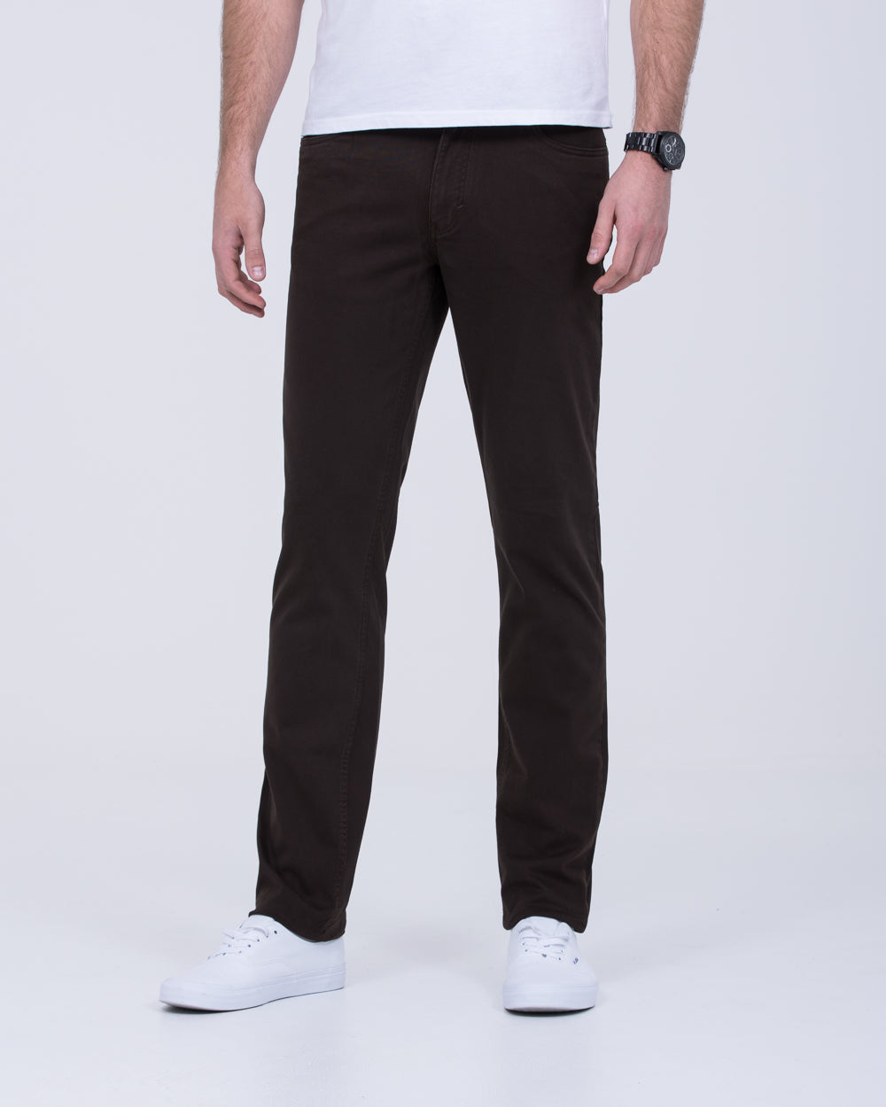 Redpoint Milton Slim Fit Tall Jeans (brown pattern)