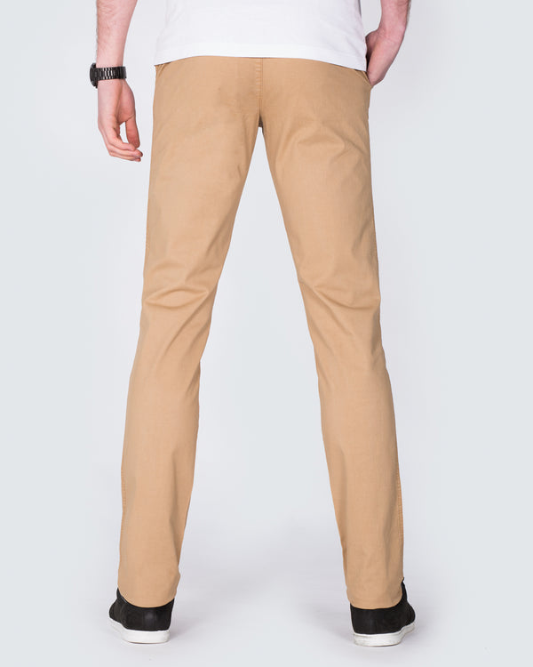 Redpoint Oakland Brushed Cotton Chinos (camel)