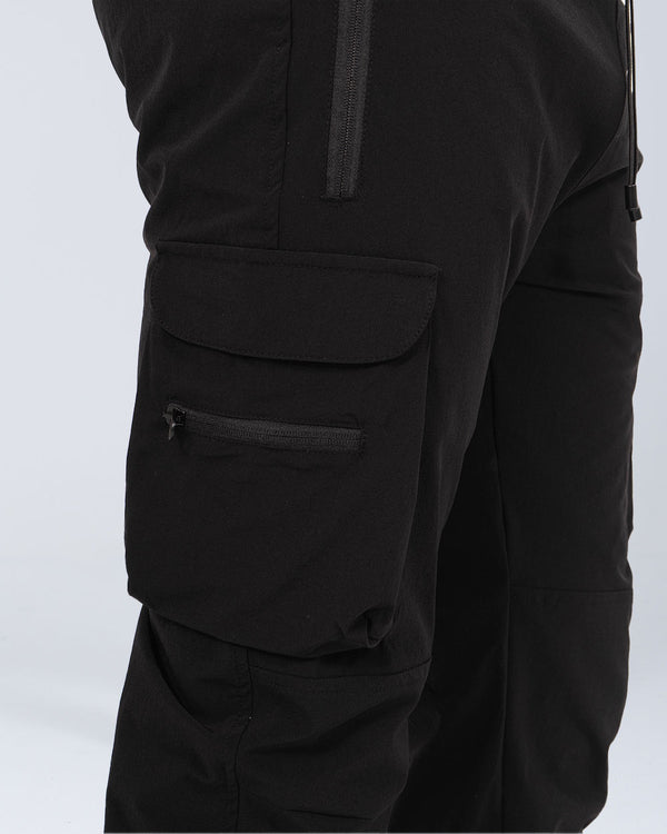 2t Roman Tall Utility Cargo Trousers (black)