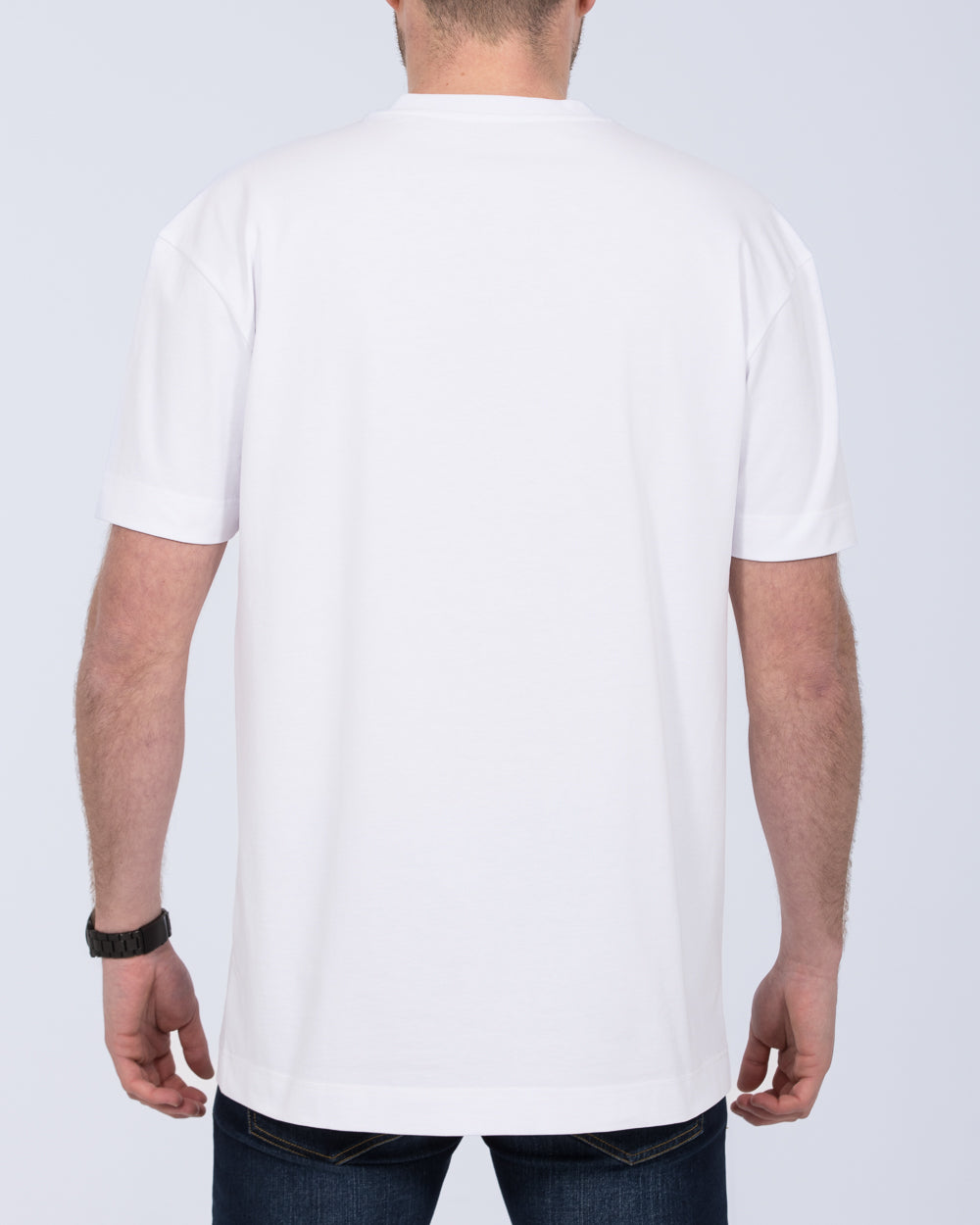 2t Bruno Tall Oversized T-Shirt (white)