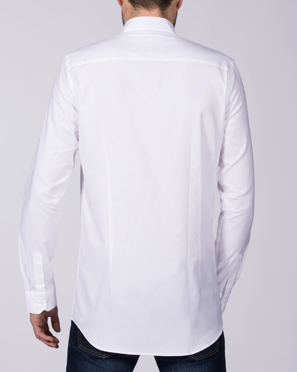 2t Luca Slim Fit Tall Shirt (white)