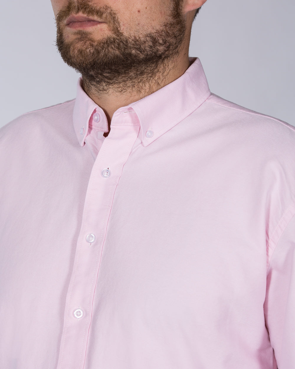 2t Oxford Regular Fit Long Sleeve Tall Shirt (pink)