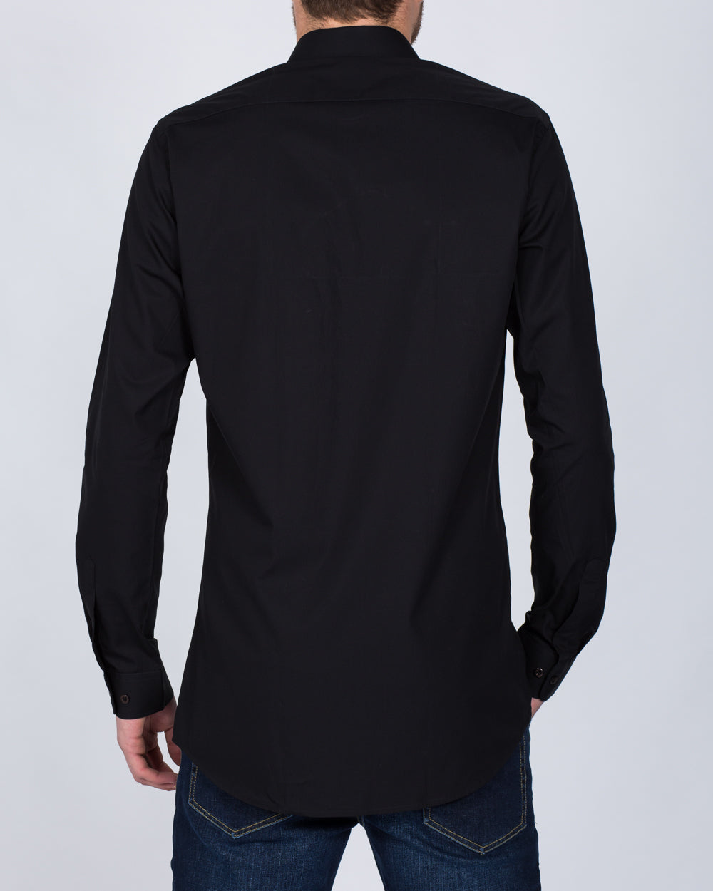2t Essentials Slim Fit Tall Shirt (black)