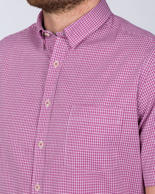 2t Short Sleeve Tall Shirt (berry)