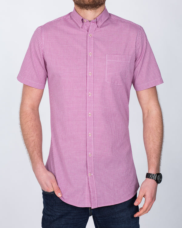 2t Short Sleeve Tall Shirt (berry)