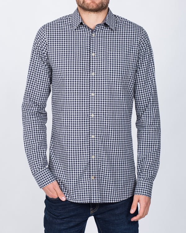 2t Slim Fit Shirt (blue gingham)