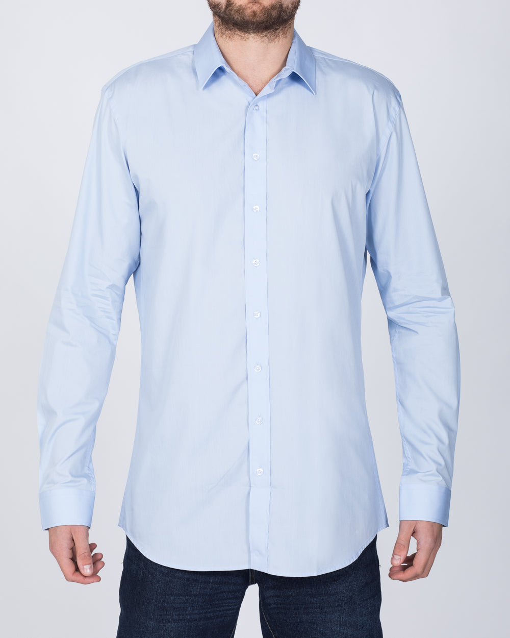2t Essentials Regular Fit Tall Shirt (blue)