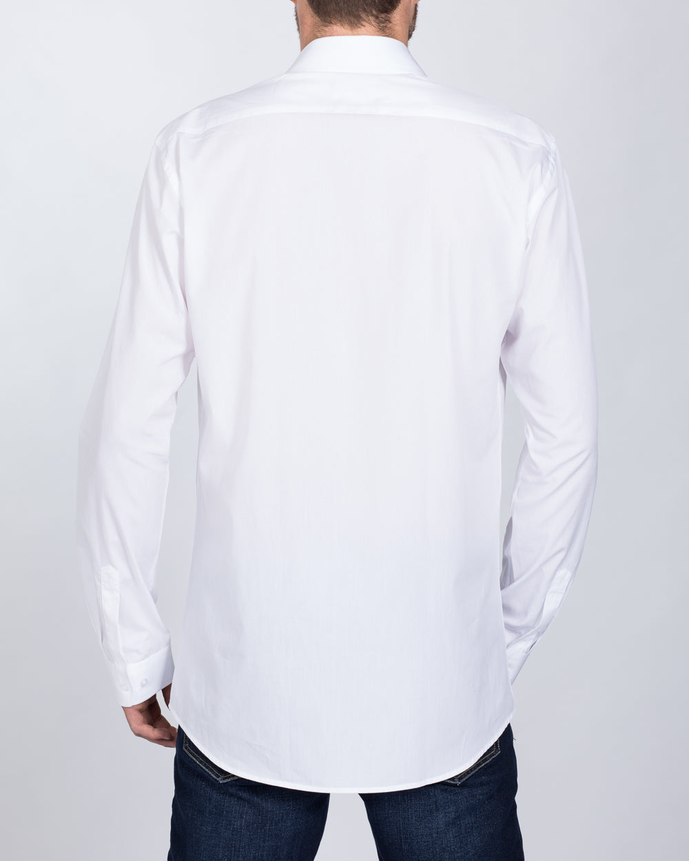 2t Essentials Regular Fit Tall Shirt (white)
