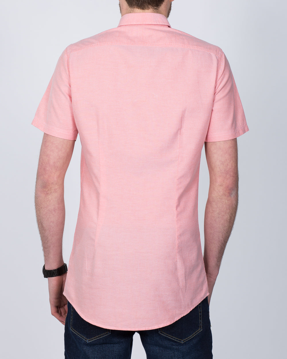 2t Short Sleeve Tall Shirt (coral)
