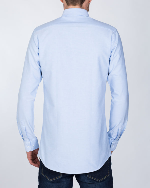2t Slim Fit Oxford Extra Long Sleeve Tall Taller Mens Shirt (sky) | Tall Mens Clothing | 2tall.com 2t Slim Fit Oxford Extra Long Sleeve Tall Taller Mens Shirt (sky) | Tall Mens Clothing | 2tall.com