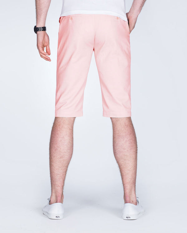 2t Alex Tall Slim Fit Chino Shorts (pink)