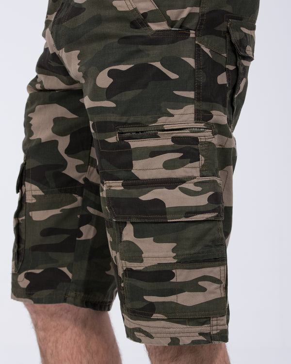 2t Tall Cargo Camo Shorts (khaki)