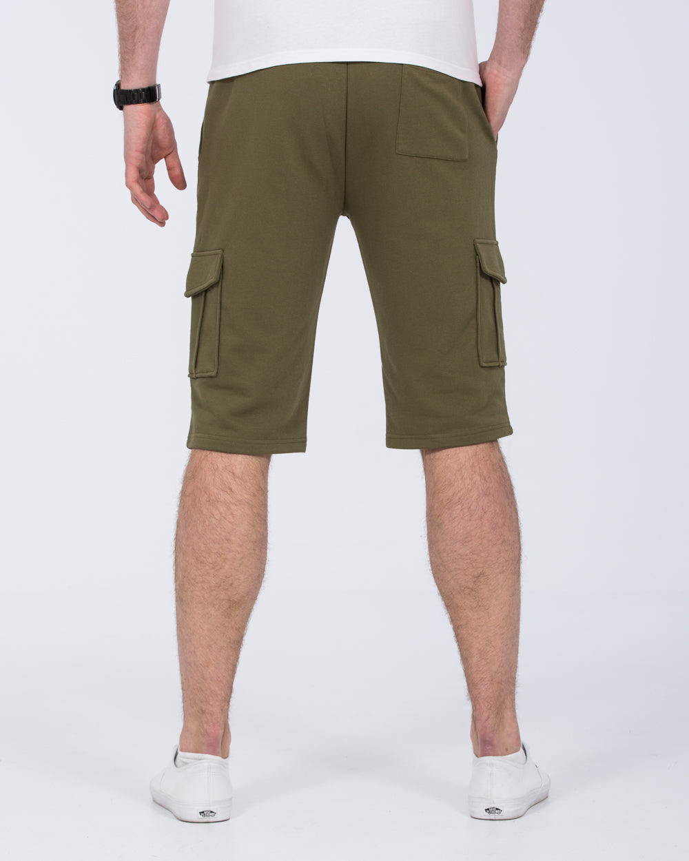 2t Freddy Tall Cargo Sweat Shorts (khaki)