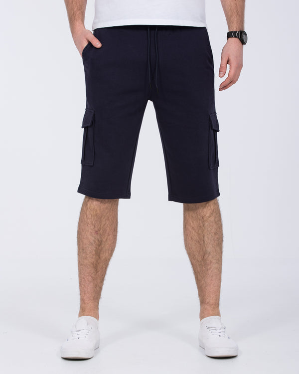 2t Freddy Tall Cargo Sweat Shorts (navy)