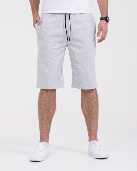 2t Extra Long Tall Mens Ryan Sweat Shorts (heather grey) | Tall