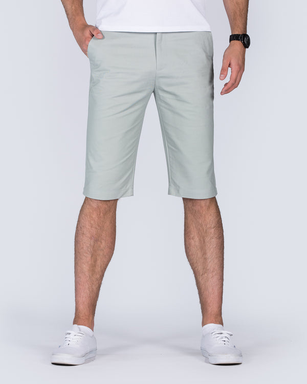 2t Alex Tall Slim Fit Chino Shorts (sage)