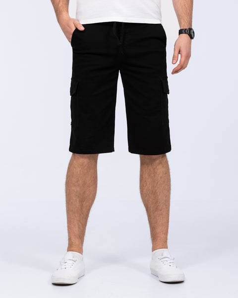 shorts_cargo_mateo_black_front