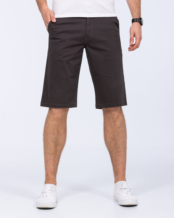 2t Grant Regular Fit Tall Chino Shorts (slate)