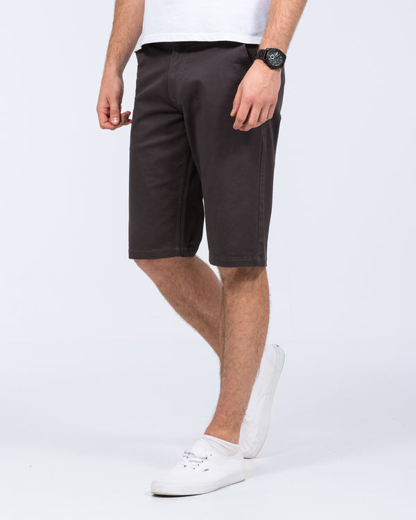 2t Grant Regular Fit Tall Chino Shorts (slate)