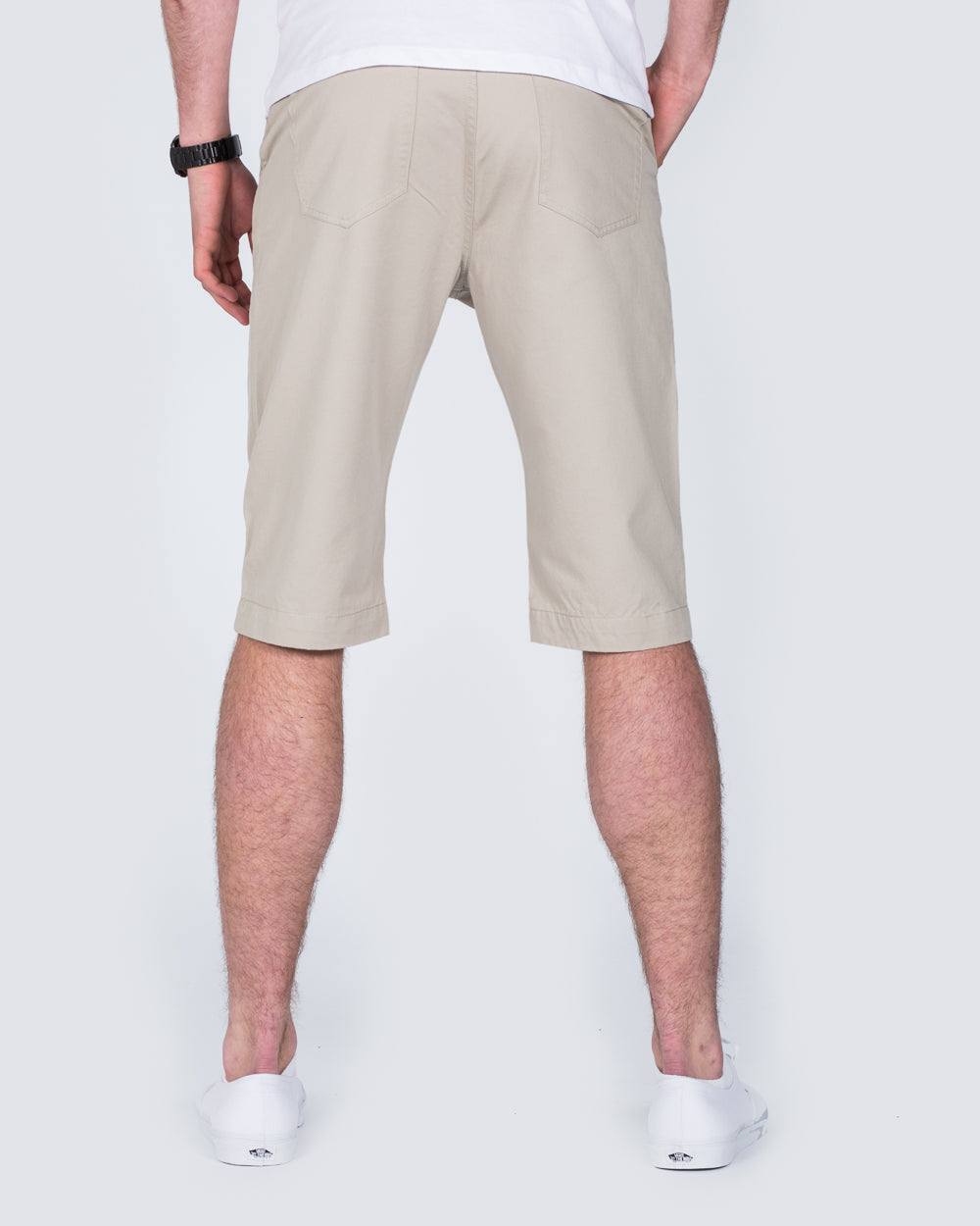 Ed Baxter Marakesh Tall Chino Shorts (beige)